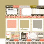 Echo Park Paper Company - Mini Theme - OH' SNAP - Paper - Journaling Cards