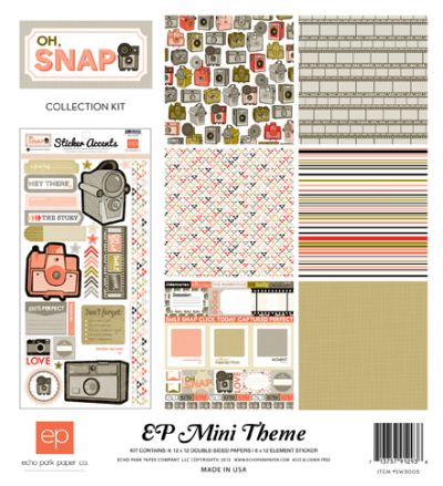 Echo Park Paper Company - Mini Themes - Oh, Snap - Kit