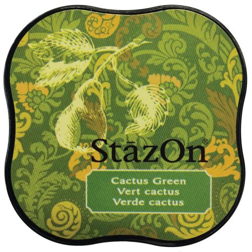 Tsukineko - Staz On Midi - Cactus Green Mini Ink Pad