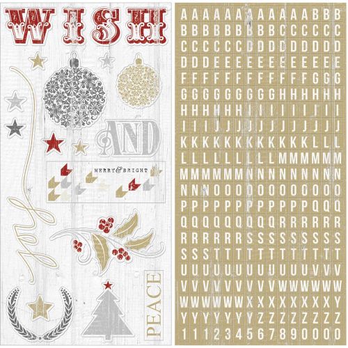 Teresa Collins Designs - Tinsel & Company - Chipboard Elements