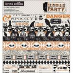 Teresa Collins Designs - Masquerade Party - Paper Pad 6"X6" 24/Sheets 12 Double-Sided Designs/2 Each