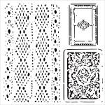 The Crafters Workshop - 12 x 12 Template - Cards And Lace
