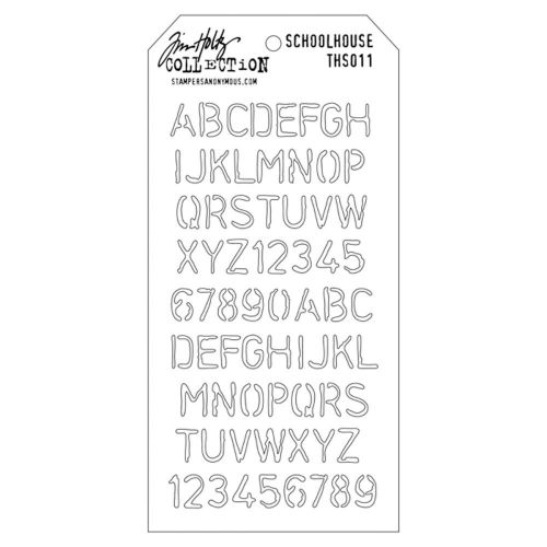 Tim Holtz - Collection - Stampers Anonymous - Schoolhouse