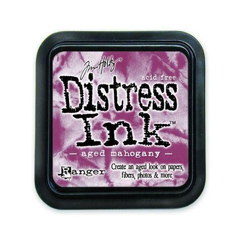Tim Holtz Distress Ink Pad by Ranger - Aged Mahogany