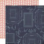 Echo Park Paper Company - That's my Boy Collection - 12x12" Paper - Game Plan