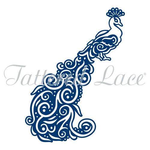 Tattered Lace Dies - Peacock Swirl