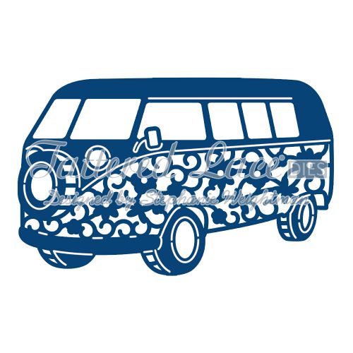 Tattered Lace Dies - Camper Van