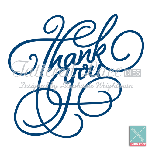 Tattered Lace Dies - Thank You