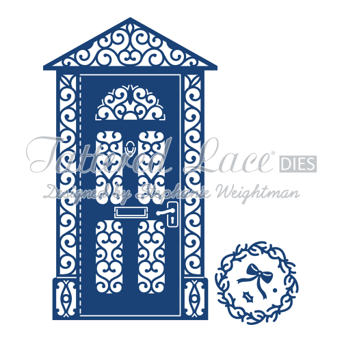 Tattered Lace Dies - Front Door & Mini Wreath
