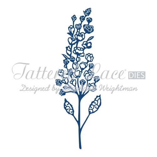 Tattered Lace Dies - Majestic Larkspur