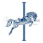 Tattered Lace Dies - Spinning Charm Carnival Horse