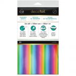 Therm-O-Web - iCraft - Deco Foil - Transfer Sheet 6"X12" 20/Pkg - Rainbow