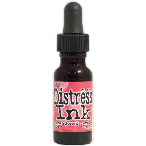 Tim Holtz - Distress Ink 14ml Refills by Ranger - Abandoned Coral