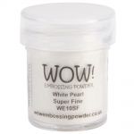 WOW! Embossing Powder Super Fine 15ml - White Pearl