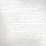 We R Memory Keepers - Sheer Metallic Vellum 12"X12" - Silver Sentiment