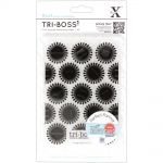 Do Crafts - Xcut Embossing Folder - A6 Happy Days - Bottle Tops