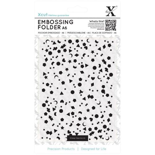 Do Crafts - Xcut Embossing Folder - A6 - Mixed Confetti