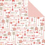 Teresa Collins Designs - You Are My Happy - 12x12" Paper - Shooting Arrows