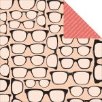 Teresa Collins Designs - You Are My Happy - 12x12" Paper - Spectacles