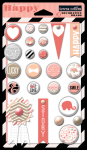 Teresa Collins Designs - You Are My Happy - Decorative Brads