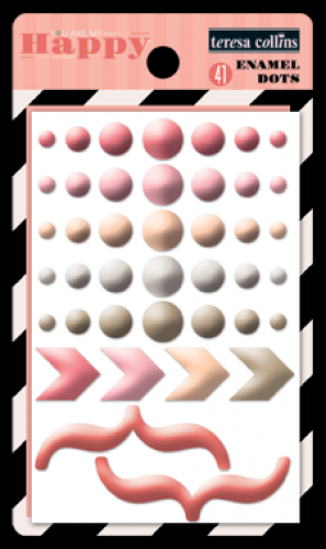 Teresa Collins Designs - You Are My Happy - Enamel Dots