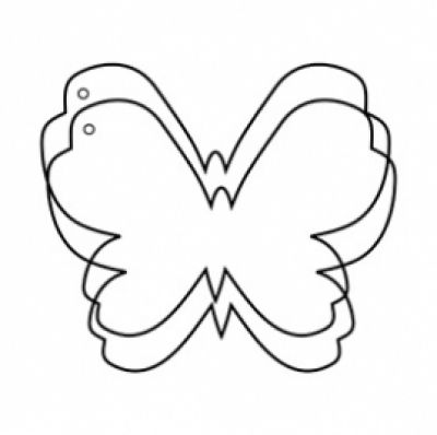 Maya Road - Clear Acrylic Butterfly Coaster Album