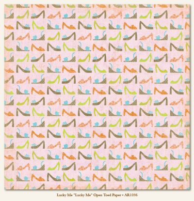 My Minds Eye - Abbey Road - Lucky Me Open Toed Paper