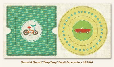 My Minds Eye - Abbey Road - Beep Beep Small Accessories Card
