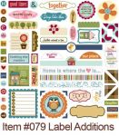 Bella Blvd - Honey I'm Home - Label Additions Sticker