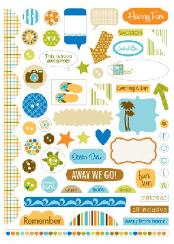 Bella Blvd - All inclusive - Badda Bings Chipboard Embelishments