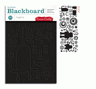 Cosmo Cricket - Cogsmo -  Blackboard Shapes