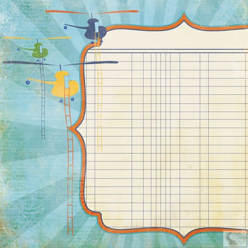 Echo Park - A Boy's Life Adventurer Patterned Paper