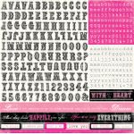 Echo Park - Be Mine -Be Mine Alpha Sticker