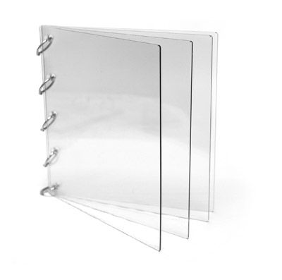 Kaisercraft - Clear Album - Large Square Album