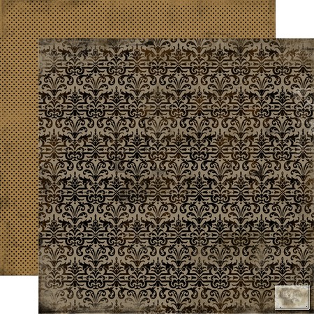 Carta Bella - All Hallow's Eve - Spooky Damask