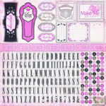 Carta Bella - Paris Girl - Alpha Stickers