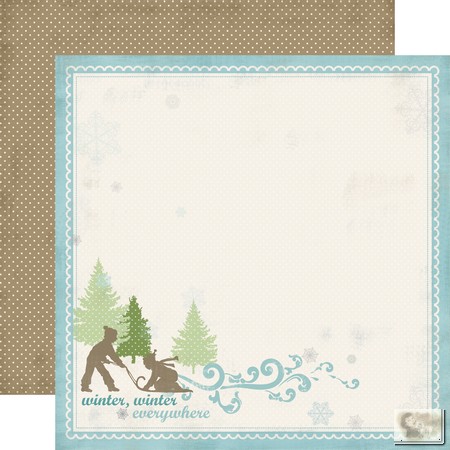 Carta Bella - Winter Fun - Little Sledders