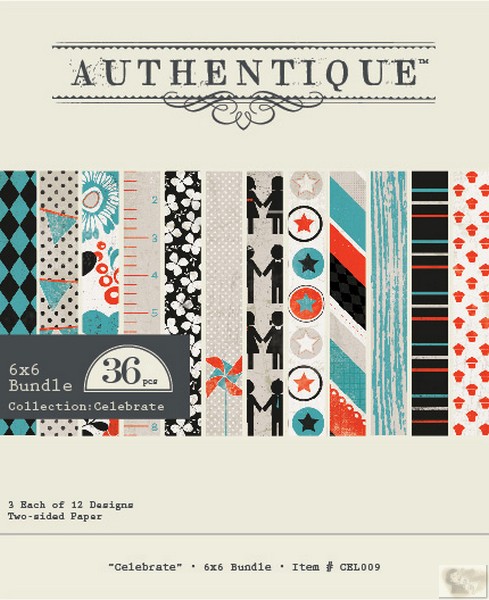 Authentique - Celebrate - Bundle 6x6 Bundle
