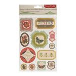 Cosmo Cricket - Evangeline - Stacked Stickers