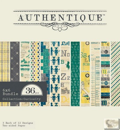 Authentique - Curiosity - 6 x 6 Paper Pad