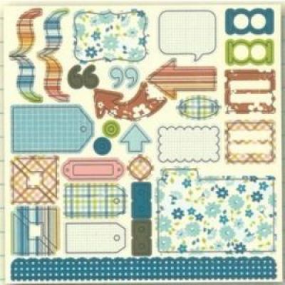 October Afternoon - Detours -Die Cuts - Shapes