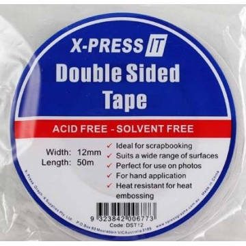 Xpress It Double Sided Tape 12mm