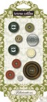 Teresa Collins Designs: Fabrications Linen: Buttons