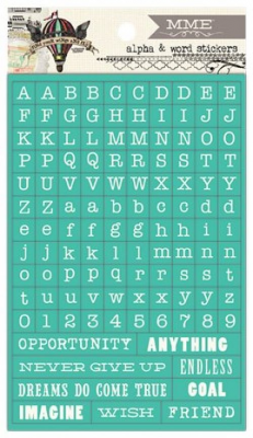My Minds Eye - Find Your Wings and Fly - Sky's the Limit Alpha/Word Stickers