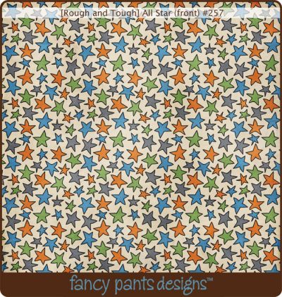 Fancy Pants - Rough & Tough All Star Paper