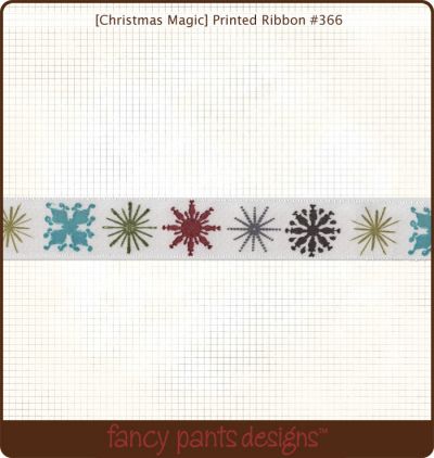 Fancy Pants - Christmas Magic Printed Ribbon