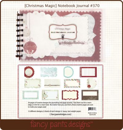 Fancy Pants - Christmas Magic 5x8 Journal Book