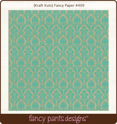 Fancy Pants - Kraft Kuts - This Girl - Fancy Paper