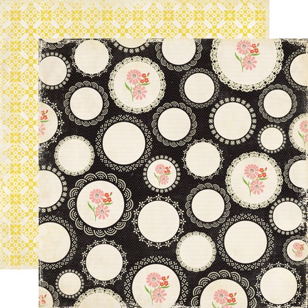 Echo Park Paper Co - For the Record 2 - Tailored - Scattered Doilies