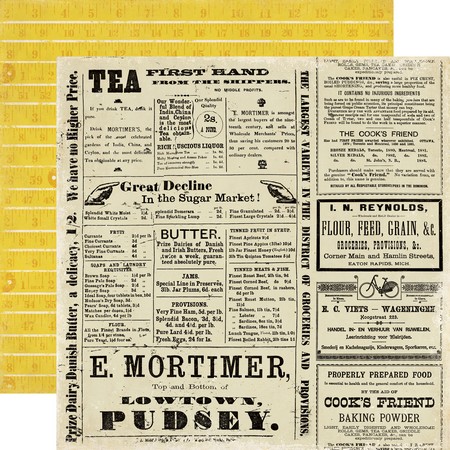 Echo Park Paper Co - For the Record 2 - Tailored - Notions